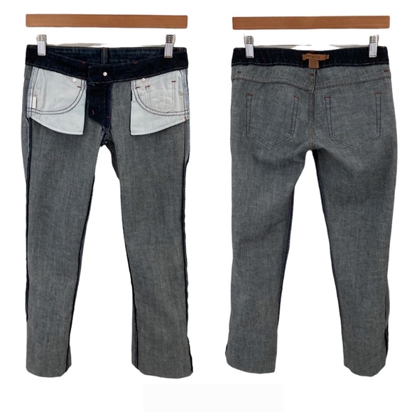 Arden B Straight Leg Crop Jeans - Picture 3 of 6